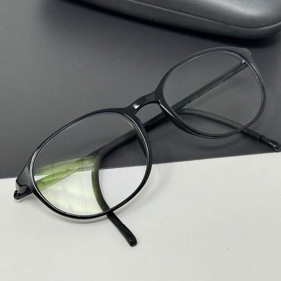 SILHOUETTE SPX 2889 6050  black eyeglasses Frame 51 [] 18-145 - Picture 12 of 13